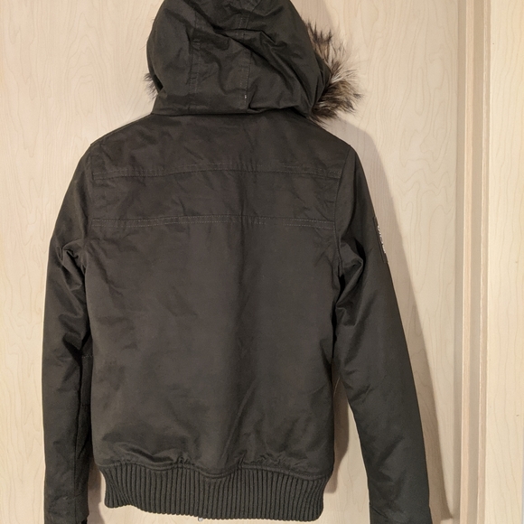 Super Dry  Windbomber Jacket, Army Green, S - Picture 3 of 5